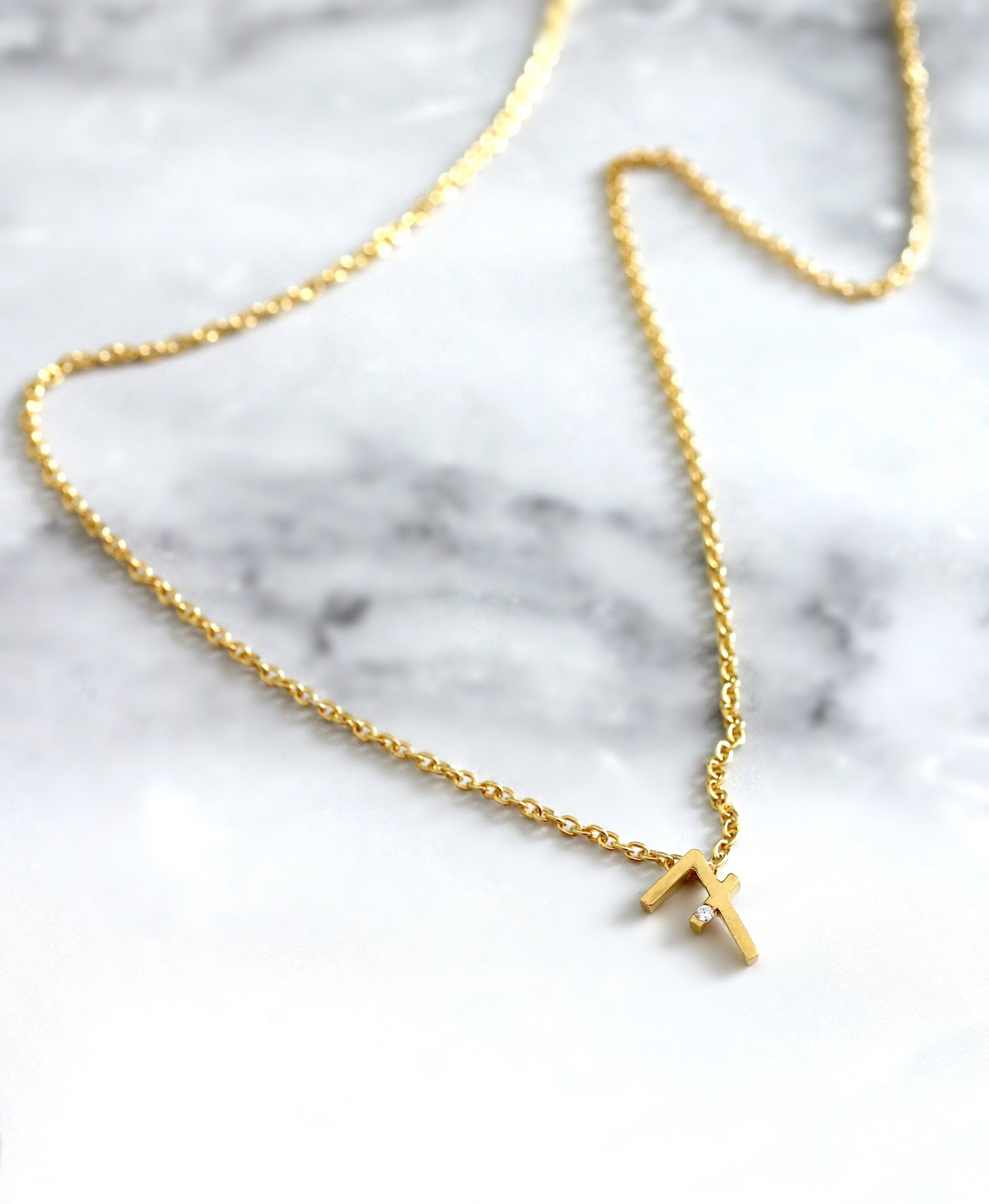 Da.Te Singolo con Catena in Oro 18 Kt