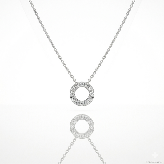 Da.Te Lettera con Catena in Argento 925
