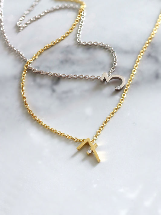 Da.Te Singolo con Catena in Oro 18 Kt