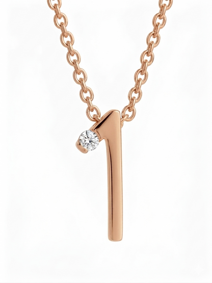 Da.Te Singolo con Catena in Oro 9 kt