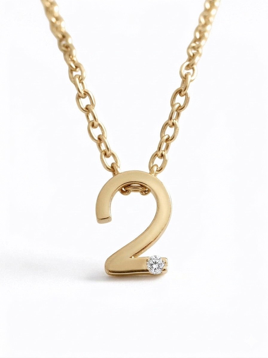 Da.Te Singolo con Catena in Oro 9 kt