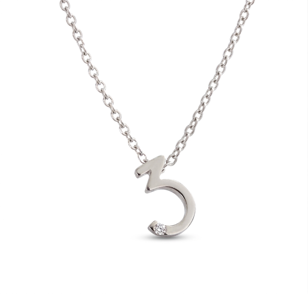Da.Te Singolo con Catena in Argento 925