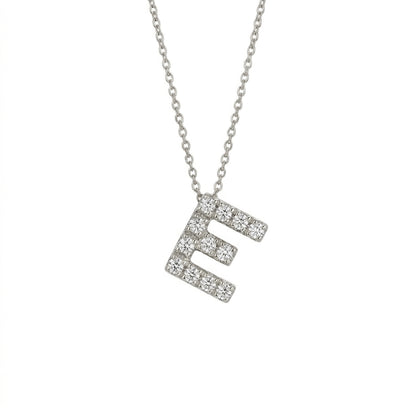 Da.Te Lettera con Catena in Argento 925