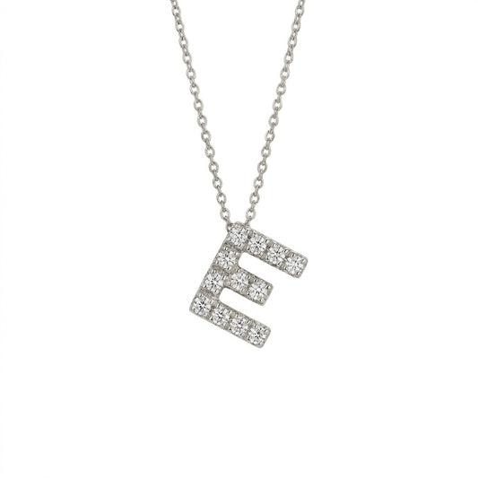 Da.Te Lettera con Catena in Argento 925