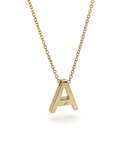 Da.Te Lettera in Oro 9Kt