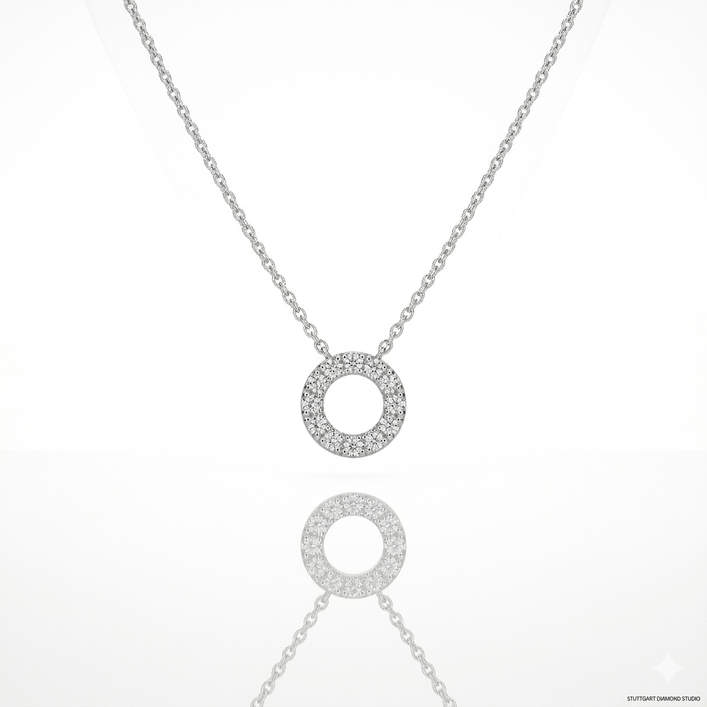 Da.Te Lettera con Catena in Argento 925