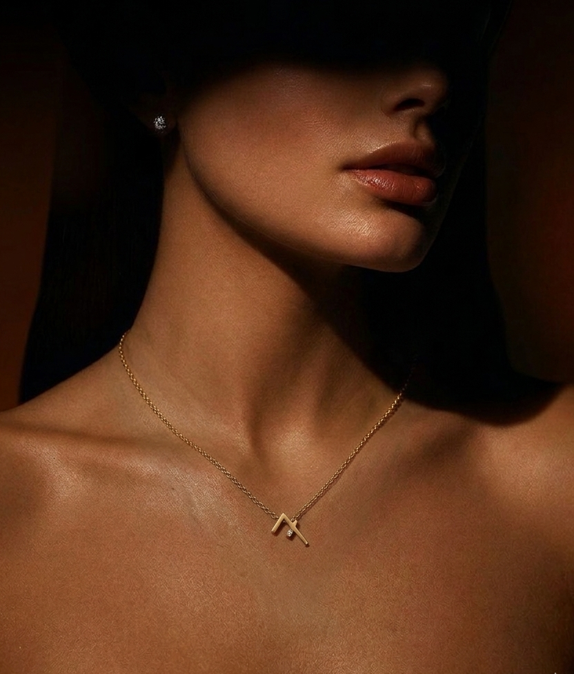 Da.Te Singolo con Catena in Argento 925