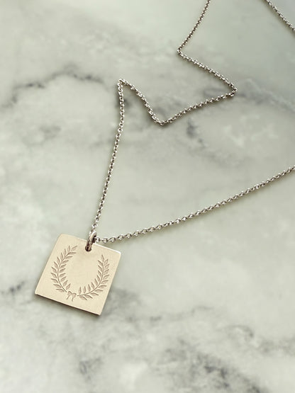 Da.Te Tag con Catena in Oro 9 kt